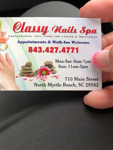 classy nails spa updated    main st north myrtle beach