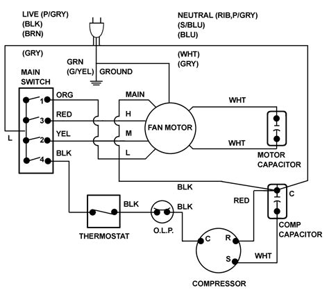 phase ac compressor wiring diagram
