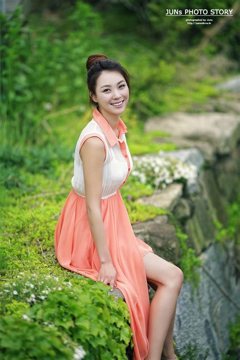 Angel Ju Da Ha Outdoor Photoshoot Korean Models Photos