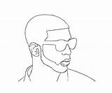 Drake Drawing Coloring Template sketch template