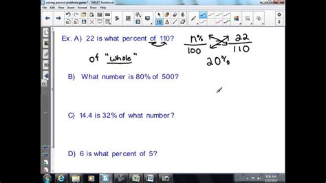 solve basic percent problems  grade math youtube