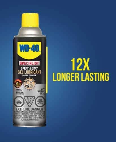 Wd 40 Specialist Spray And Stay Gel Lubricant No Drip Formula