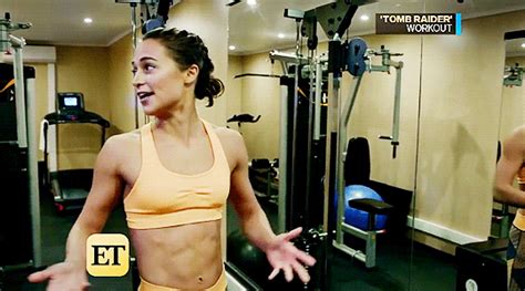 Alicia Vikander S Intense Training For Tomb Raider Tomb