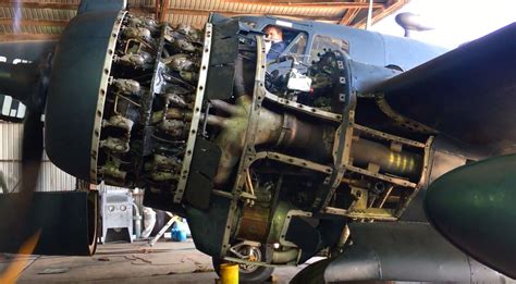 ventura bomber  engine overhaul starts  world war wings