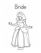 Coloring Bride Beautiful Married Just Groom Twistynoodle Designlooter Bride1 Noodle Couple Congratulations sketch template