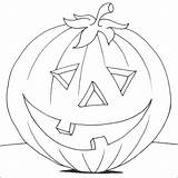 Pumpkin Coloring Pages Halloween sketch template