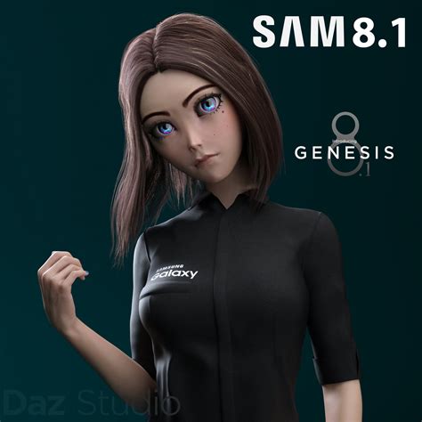 Sam Assistant Genesis 8 1 Female Free Daz 3d Models