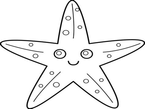 starfish coloring page  getcoloringscom  printable colorings
