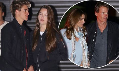Cindy Crawford S Son Presley Gerber Cosies Up To His
