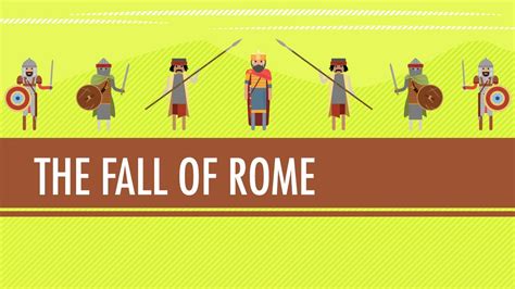 fall of the roman empire the 15th century crash course world