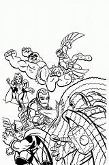 Coloring Pages Super Squad Hero Marvel Villain Ages Az Popular Coloringhome Library Clipart sketch template