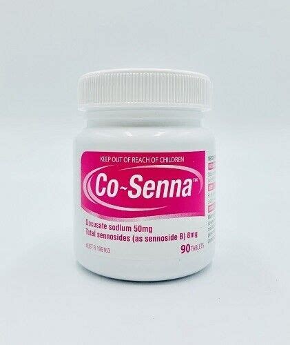 Co Senna 90 Tablets Treatment Of Constipation Att Coloxyl With Senna