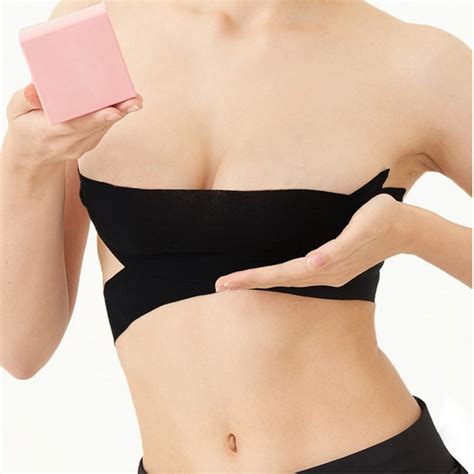 breast lift tape push  sticky bra strapless backless bra adhesive