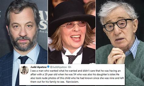 Judd Apatow Fires Back At Diane Keaton Over Woody Allen