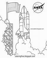 Coloring Space Rover Lunar Lander sketch template