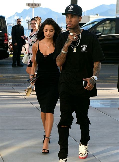 tyga and demi rose spotted shopping in cannes