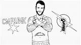 Reigns Roman Coloring Pages Wwe Popular sketch template