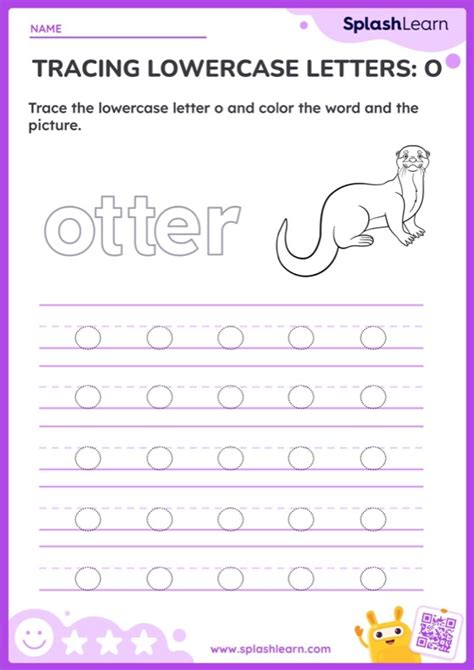 tracing lowercase letters worksheets
