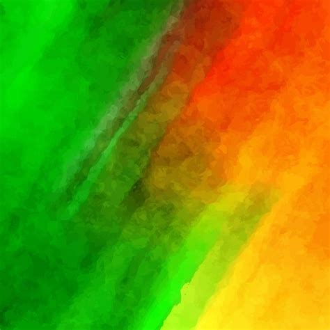 background  red yellow  green watercolors vector