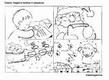 Sequenza Giornata Sequencing Schede Momenti Risultati Sequenze Didattiche Scuola Storie Bambini Disegni Temporali sketch template