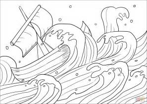 windy storm coloring page coloring pages
