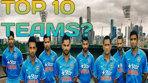 top   cricket teams  world youtube