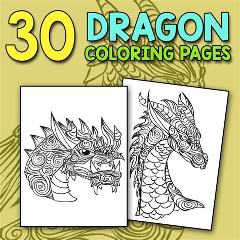 dragon coloring pages  kids bingerneo