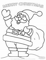 Coloring Pages Santa Christmas Kids Sheets Fun Colouring Printable Merry Tree Printables Reindeer Claus Xmas Paper Choose Board Book Disney sketch template