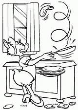 Coloring Pages Cooking Disney Popular sketch template