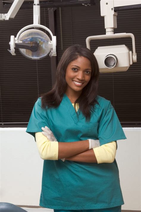 Friendly African American Dentist Woman In Office High Desert Medical
