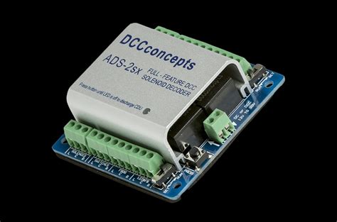 dcc concepts dcd ads sx accessory decoder cdu solenoid drive sx   jacksons models railways