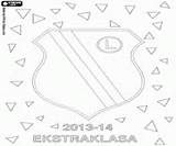 Legia Warsaw Champion Leagues Kleurplaten Kampioen Warschau sketch template