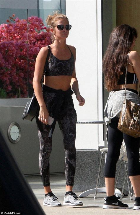 Millie Mackintosh Shows Off Her Flat Stomach After Hollywood Workout