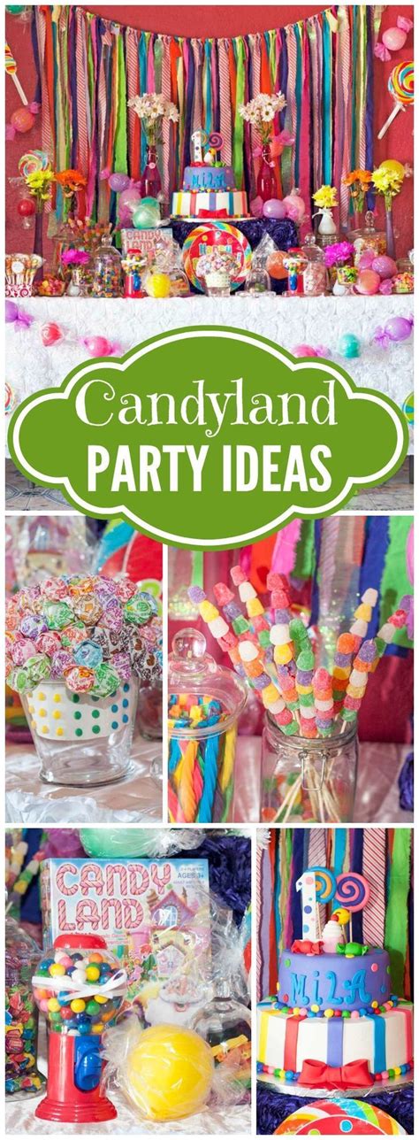 amazing   candyland  birthday party   party
