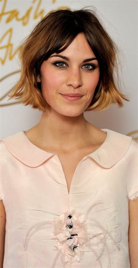 alexa chung ombre hair