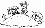 Coloring Vacation Summer Beach Sand Family Fun Pages Pic sketch template