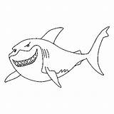 Nemo Colorear Findet Tiburones Squalo Tiburon Sharks Sheet Leuca Malbögen Ballantine Printmania Marinos Webstockreview sketch template