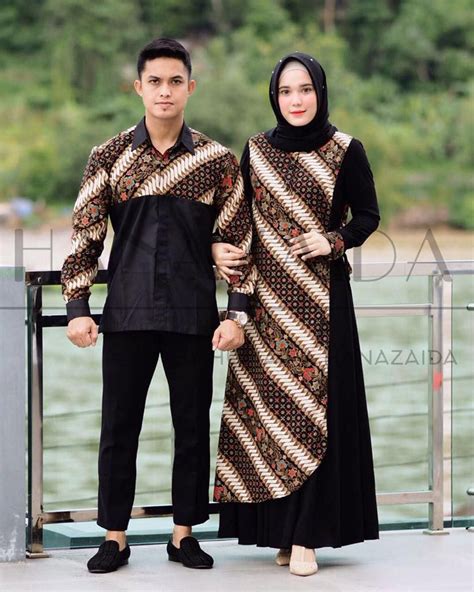 0815 1855 255 Baju Couple Batik Kombinasi Model Baju Batik Sarimbit