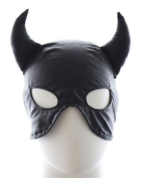 bull demon hood mask black wholesale lingerie sexy lingerie china