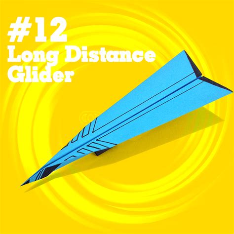 easy paper airplane glider  fly   long distance glider paper
