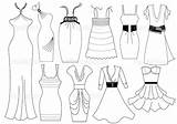 Coloring Pages Clothes Barbie Fashion Dressed Girls Girl Drawing Dress Printable Draw Getdrawings Show Froggy Gets Getcolorings Print Getting Color sketch template