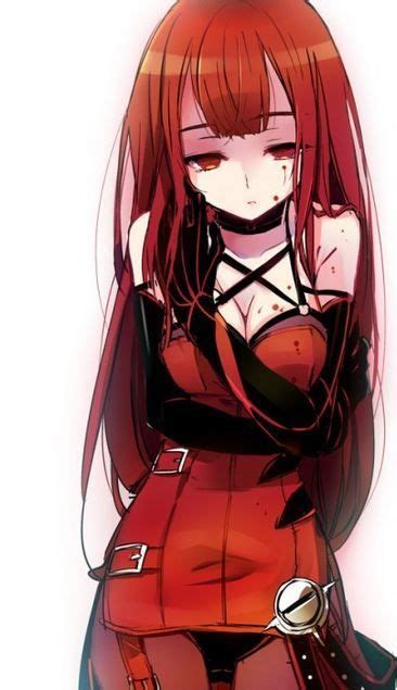 Sexy Anime Girl With Red Hair Ibikini Cyou