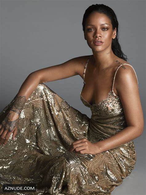 Rihanna Sexy For Vogue Magazine April 2016 Issue Aznude