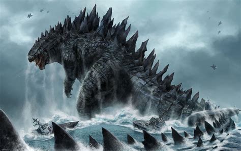 godzilla fond decran hd arriere plan  id