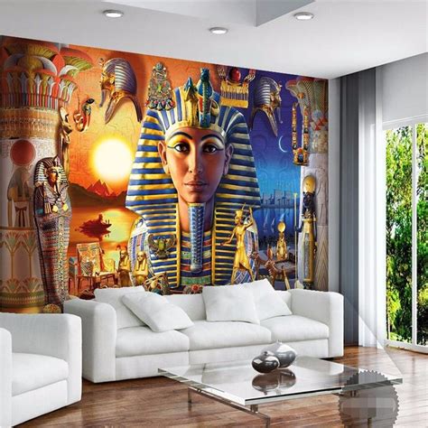 Beibehang Mural Decor Picture Backdrop Modern Egyptian