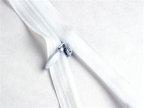 mjtrends   white invisible zipper