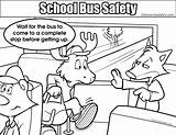 Bus Coloring School Pages Rules Safety Printable Colouring Color Resolution Getcolorings Medium Elementary sketch template