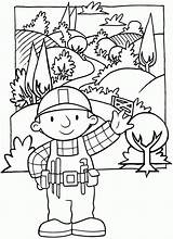 Bob Builder Coloring Printable Pages Kids Print Comments Getdrawings Getcolorings Coloringhome sketch template