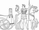 Olympics Olympische Spiele Ausmalbilder Antike Olympic Chariot Charriot Malvorlagen Greeks Warrior Designlooter sketch template