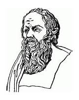 Socrates Aristotle sketch template